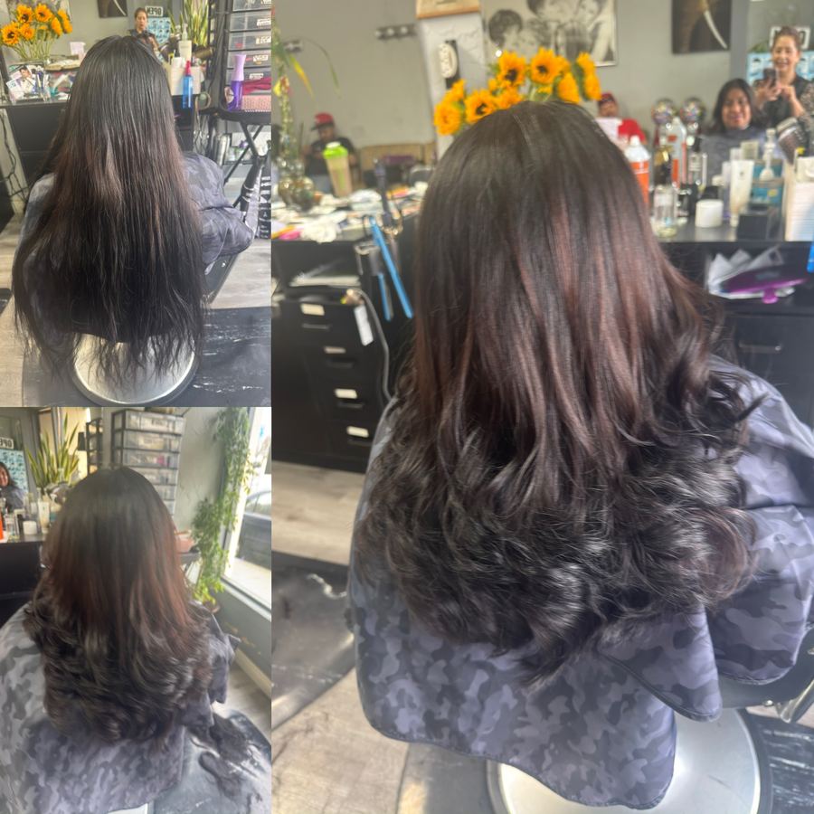 Color and Highlights at Estetica Unisex Lety's Salinas CA